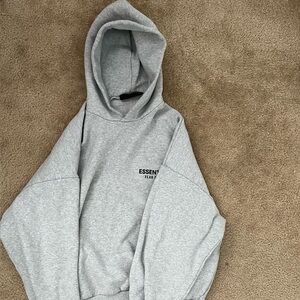 Essentials Light Gray Hoodie